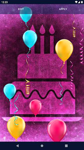 Happy Birthday Live Wallpaper screenshot 7