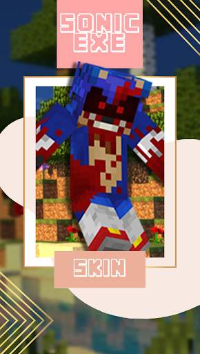 Skin Sonic EXE For Minecraft screenshot 2