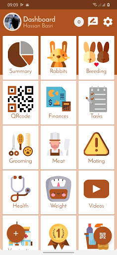 Rabbit Farm record management screenshot 1