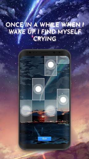 Piano Tiles  Anime: Your Name screenshot 3