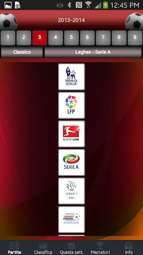 Serie A Calcio screenshot 2