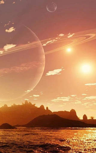 Alien Worlds Live Wallpaper screenshot 1