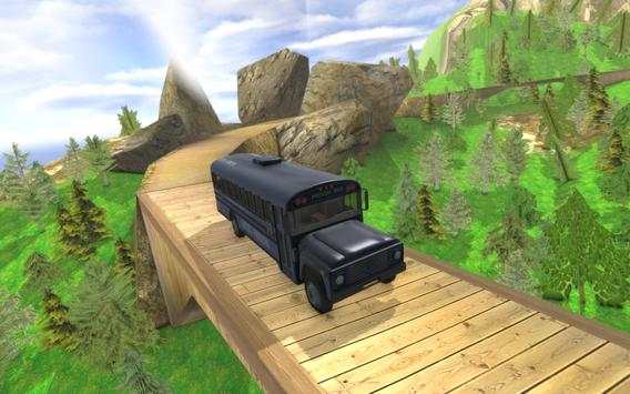 Teroris Bus Bukit Climb SIM screenshot 2