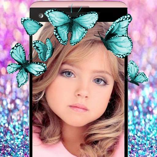 Butterfly Crown Photo Editor Filters Stickers 2.0