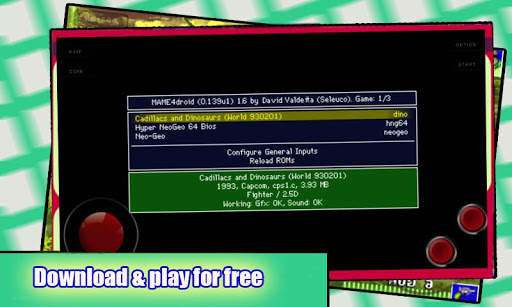 Cadillacs Retro Game - Mustafa & Dinosaur Clasic screenshot 3