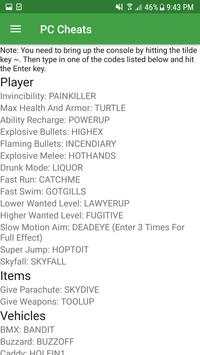 GTA 5 Cheats screenshot 3