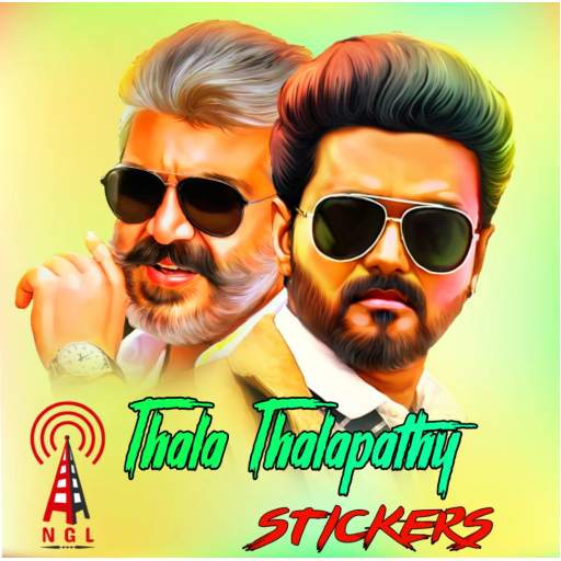 Thala Thalapathy Stickers (WA STICKER) 1.0
