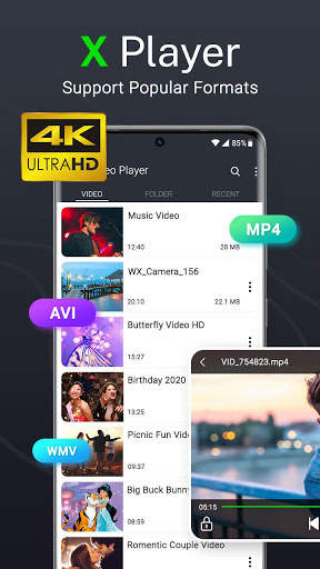 Xplayer – Video Player All Format screenshot 1