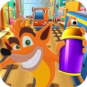Subway Crash Run Bandicoot Dash иконка