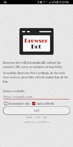 Browser Bot screenshot 1