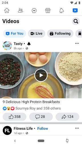 Facebook Lite screenshot 2