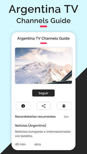 Argentina TV Schedules -Live TV All Channels Guide screenshot 6
