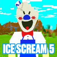 Ice Scream 5 for Minecraft PE logo
