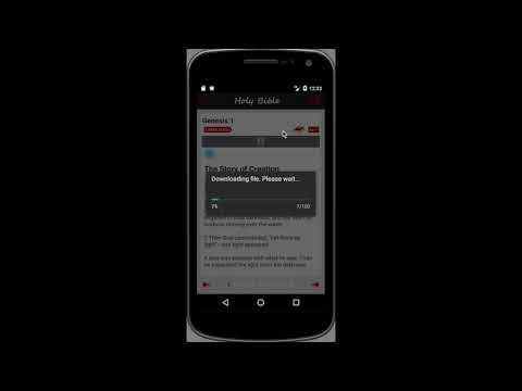 Good News Bible Audio 1 تصوير الشاشة