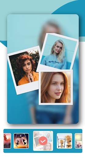 Pip camera editor & photo collage-blur background screenshot 1