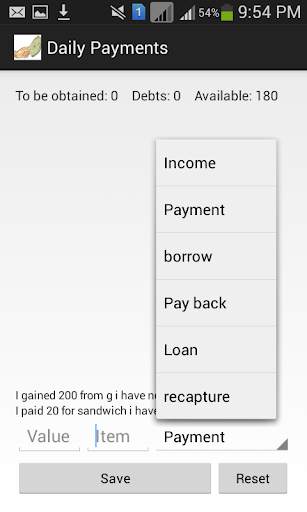 Daily Payments screenshot 2