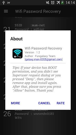 Wifi Password Recovery screenshot 6