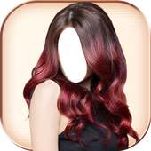 Ombre Hairstyles Photo Montage logo