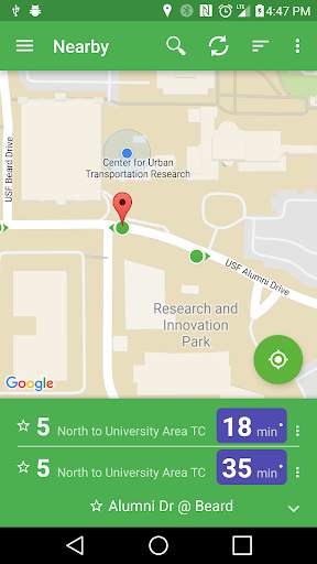 OneBusAway screenshot 1