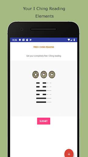 free I Ching reading screenshot 2