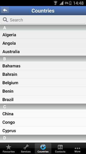 GAC Mobile Directory screenshot 2