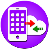 Backup Apps and Share Contacts icon