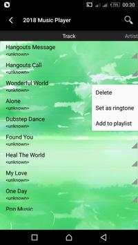 2018 Music Player screenshot 2