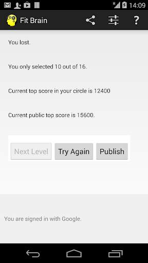 Fit-Brain Lite screenshot 3
