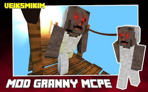 Mod Hello Granny - Idle Mod Minecraft 2021🎃 screenshot 5
