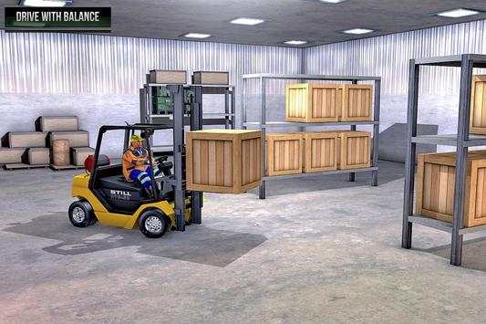Lifter Cargo Simulator 3D Fork-lifter Game 8 تصوير الشاشة