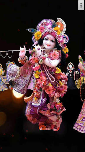 4D Radha Krishna Murti Darshan Live Wallpaper screenshot 5