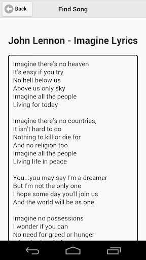 Find Song Lyrics screenshot 4