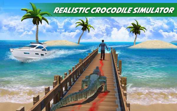 Crocodile Attack - Animal Simulator स्क्रीनशॉट 2