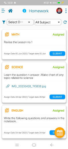 P K International School App screenshot 4