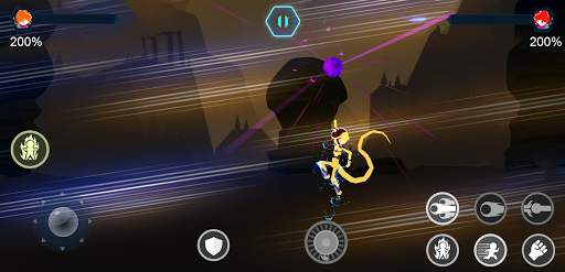 Super Stickman Fighter - Shadow battle warriors screenshot 1