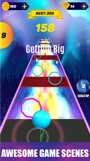 Epic Balls:Journey on water fire glass & sand road screenshot 2