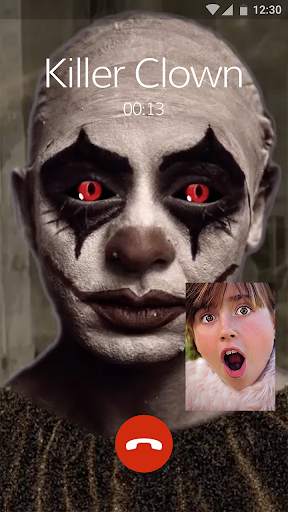 Video Call from Killer Clown - Simulated Calls screenshot 2