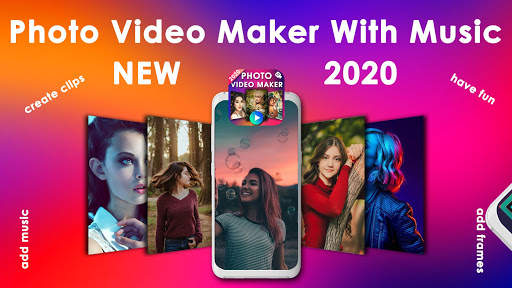 Photo Video Maker with Music 2021 - Video Creator screenshot 1