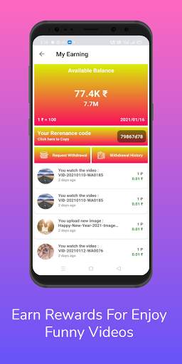 Smile Video App- short video and status social app screenshot 3