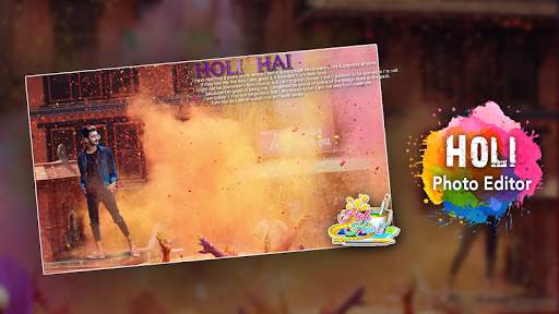 Happy Holi Photo Editor скриншот 4