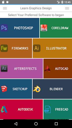 Learn Graphics Designing,3D Modeling Video Lecture screenshot 1