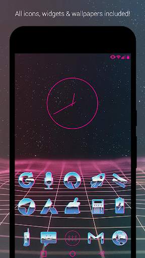Rad Pack - 80's Theme 1 تصوير الشاشة