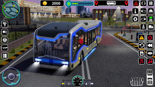 City Coach Bus Driving 3d screenshot 2