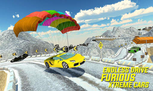 Parachute Ramp Car Parking screenshot 2