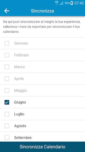 Calendario turni di lavoro screenshot 8