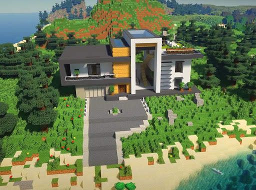 Modern House Map Mod screenshot 1