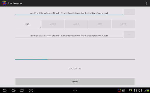 Video Converter ARMv7 Neon screenshot 5