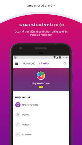 Zing MP3 screenshot 4