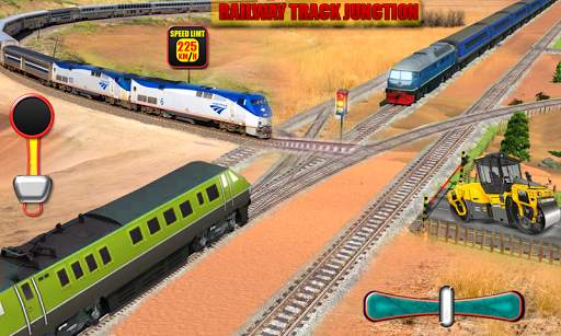 Euro Train Driving Simulation 3D: Free Train Games screenshot 3