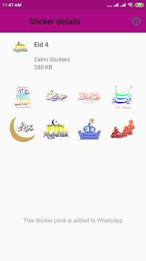 Eid al-Adha Stickers For Whatsapp - WAStickerApps screenshot 4